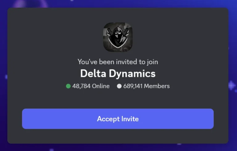 Delta Executor Discord Server - Delta Dynamics