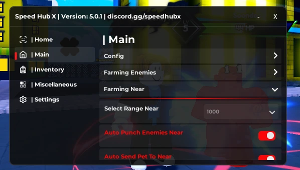 Speed Hub X Arise Crossover script